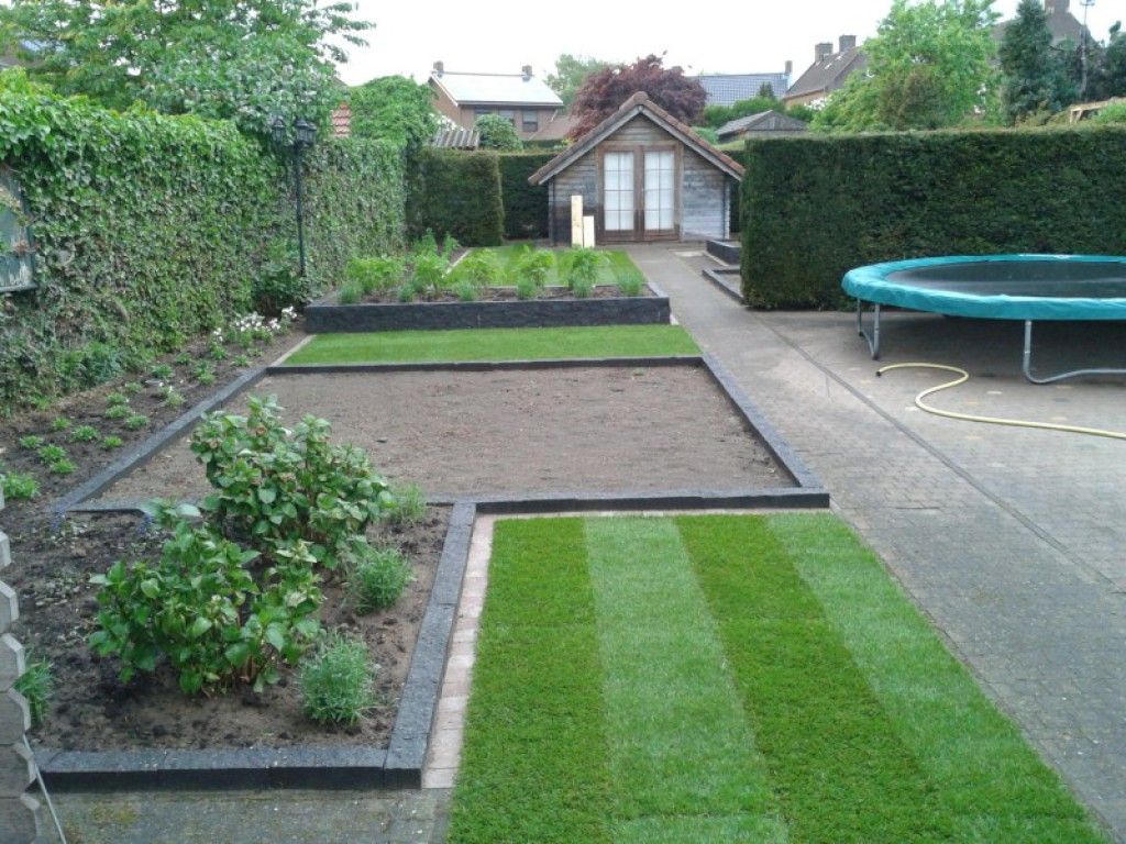 Terrastegels strak