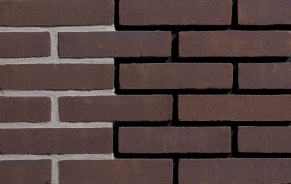 Donkerbruine stijlvolle bakstenen