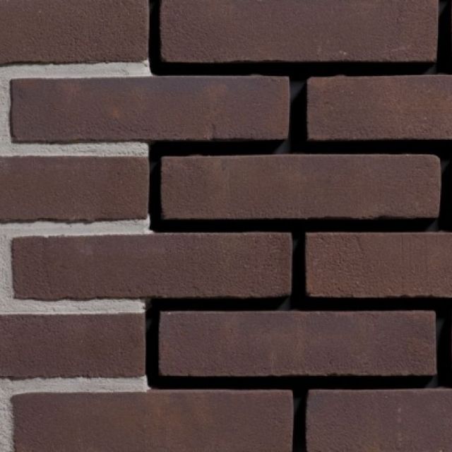 Donkerbruine stijlvolle bakstenen
