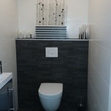 Toilet donkergrijs