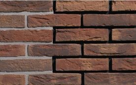 Bak stenen bruin, rood, en geel