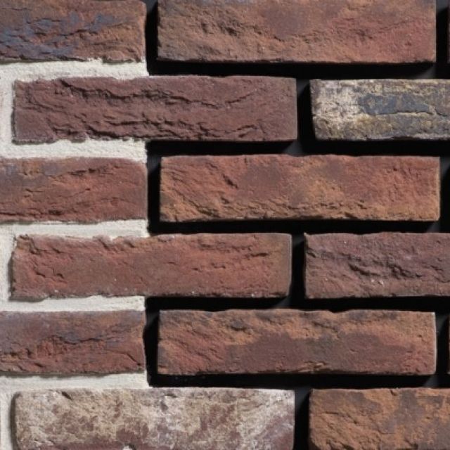 Roodbruine bakstenen