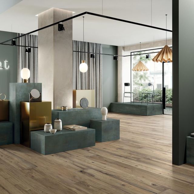 Stijlvolle tegels houtlook