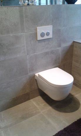 Zwevend toilet