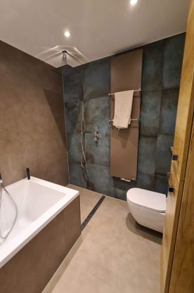 Badkamer bruin