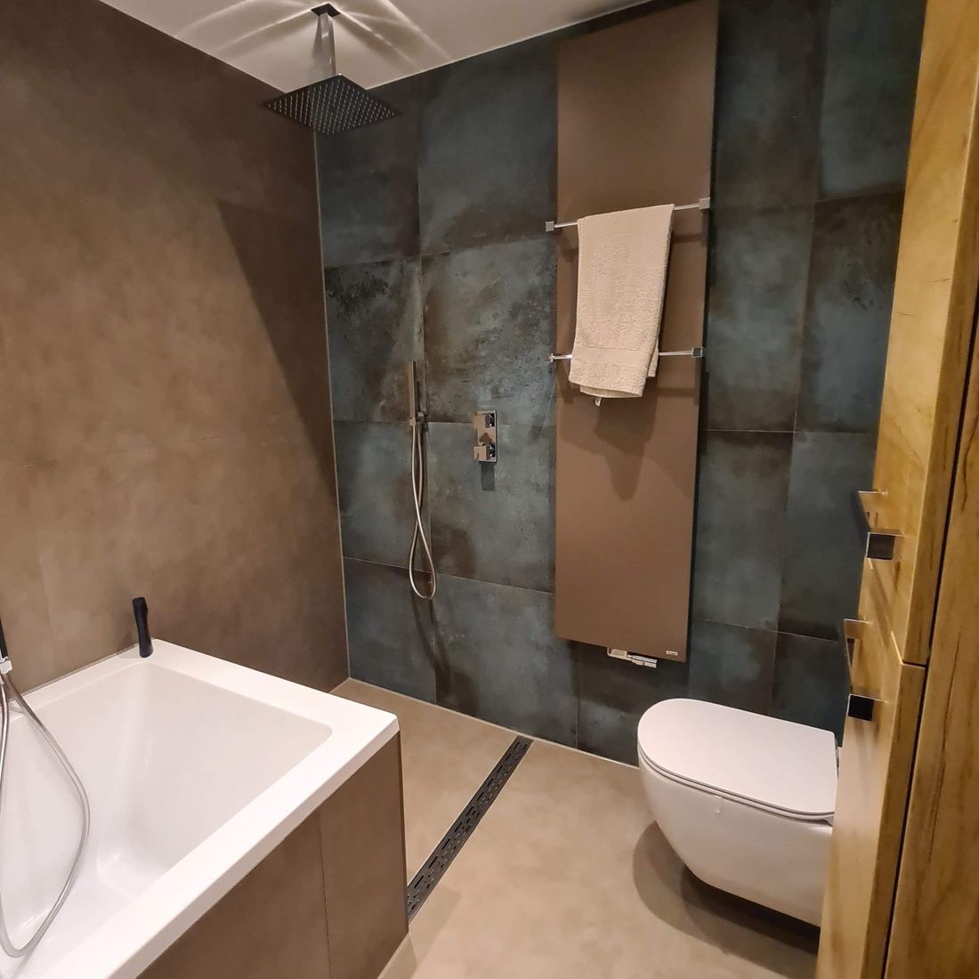 Badkamer bruin