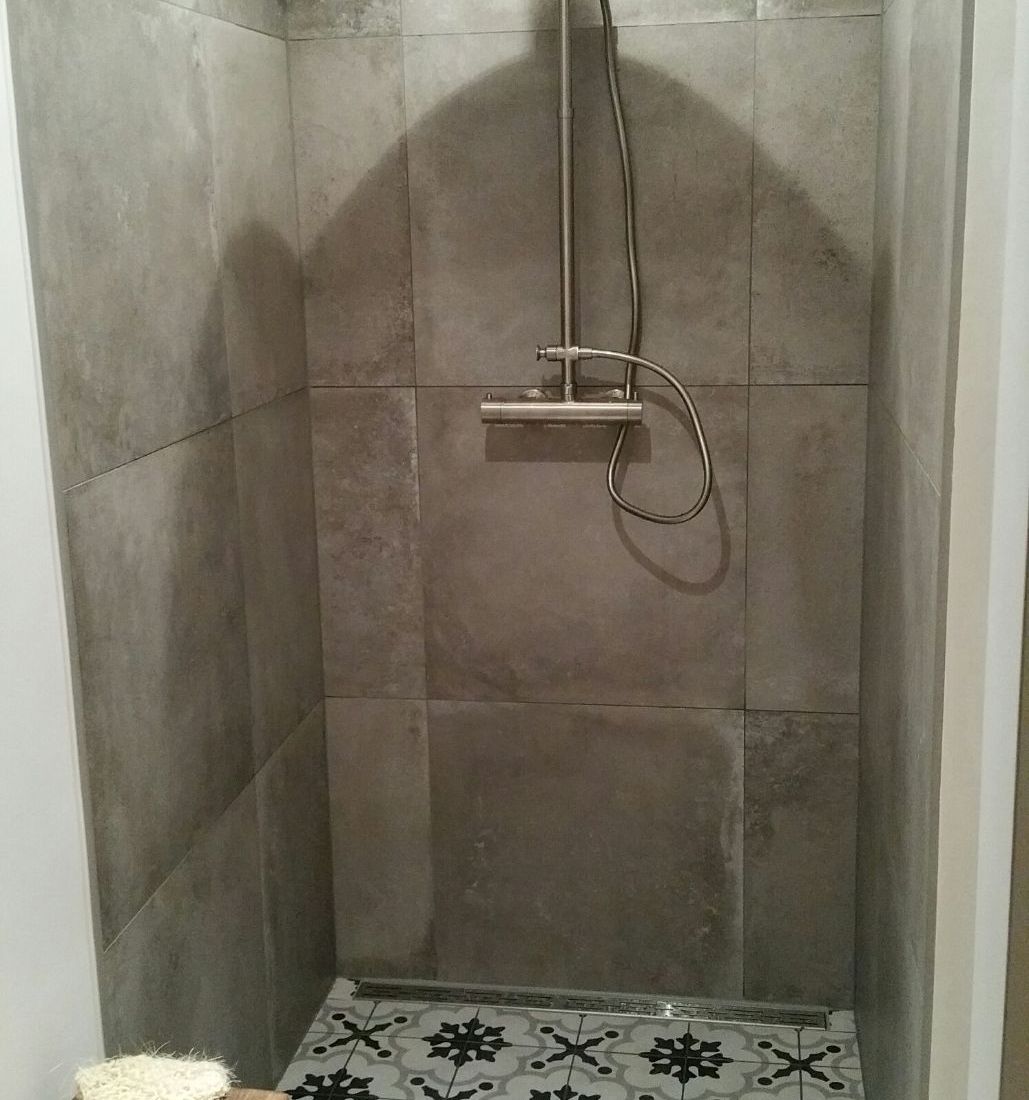 Douche vloertegels