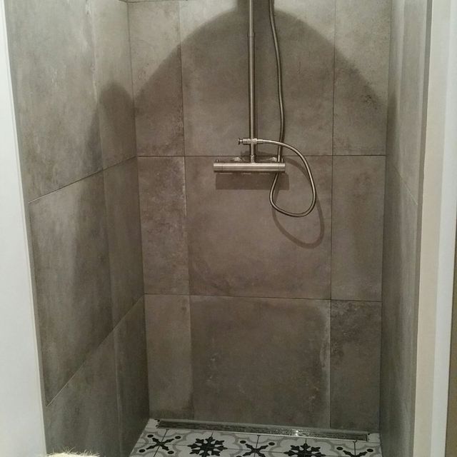 Douche vloertegels